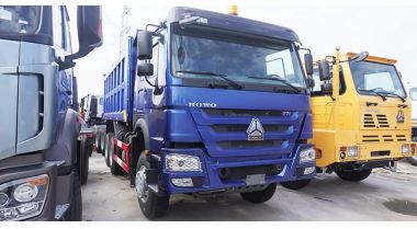Howo Dump Truck 371 6x4 will be shipped to Tanzania Dar Es Salaam