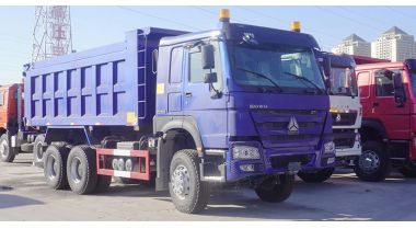 Sinotruk Howo 10 Wheeler Dump Truck will be shipped to Tanzania