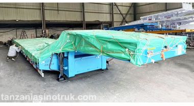 3 Axle Lowbed Trailer will be sent to Tanzania