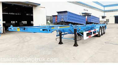 2 Units of Tri Axle Skeletal Trailer will be sent to Tanzania