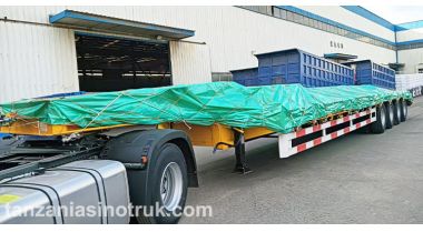  4 Axle Low Low bed Trailers will be sent to Tanzania