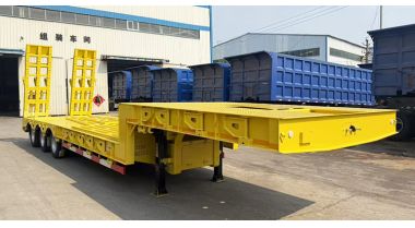 3 Axle Lowbed Trailer will be Sent to Tanzania