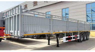 Tri Axle Livestock Transport Semi Trailer will be Sent to Tanzania 