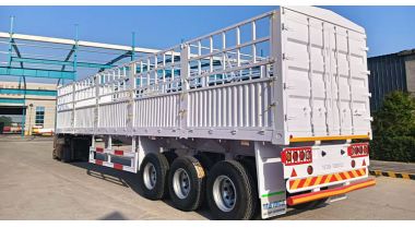 Tri Axle Fence Cargo Semi Trailer will be Sent to Tanzania 