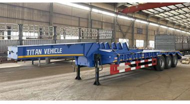3 Axle 40Ft Low Bed Trailers will be Sent to Tanzania