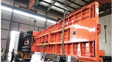 Tri Axle Flat Deck Trailer will be Sent to Tanzania