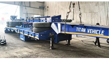 40Ft Low Bed Trailer will be Sent to Tanzania