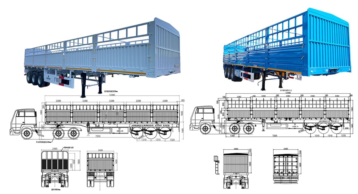How To Choose the Right Fence Cargo Semi Trailer in Tanzania