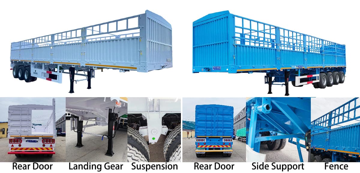 How To Choose the Right Fence Cargo Semi Trailer in Tanzania