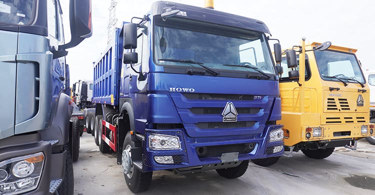 Howo Dump Truck 371 6x4 for Sale in Tanzania