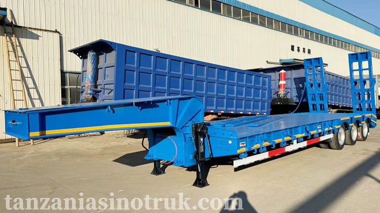3 axle lowbed trailer for sale Tanzania Dar es Salaam