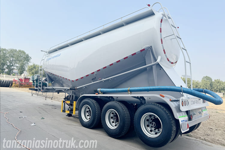 40CBM Bulker Cement Tanker Trailer Price in Tanzania