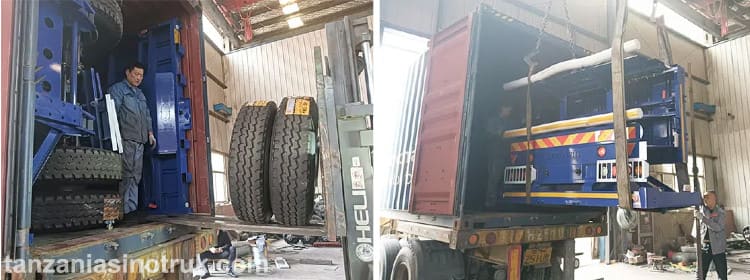 Tri Axle Dropside Trailer for Sale in Tanzania