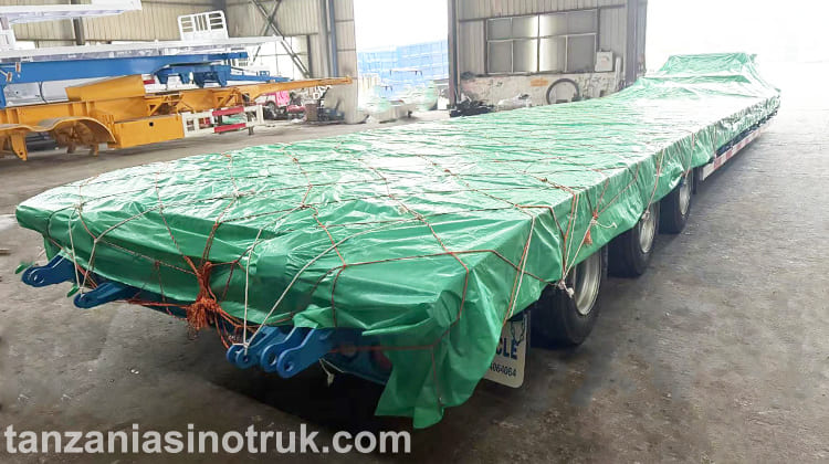 3 Axle Lowbed Trailer for Sale in Tanzania
