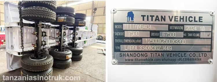3 Axle Side Wall Trailer for Sale in Tanzania