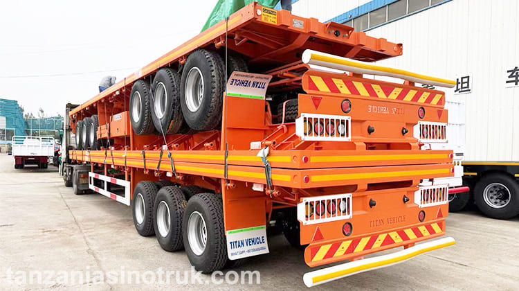 3 Units of Flat Bed Trailer for Sale in Tanzania