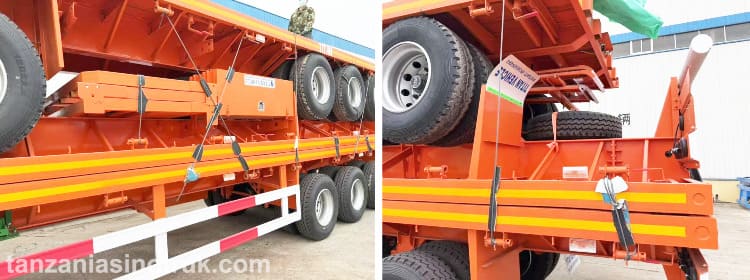 3 Units of Flat Bed Trailer for Sale in Tanzania