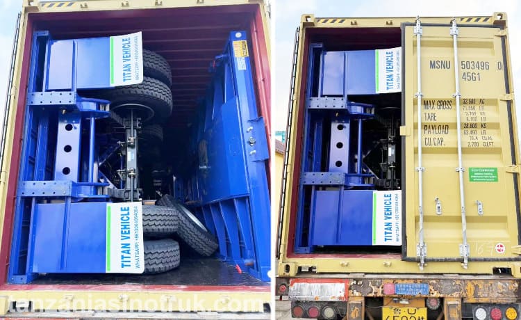 Tri Axle Flatbed Trailer for Sale in Tanzania 