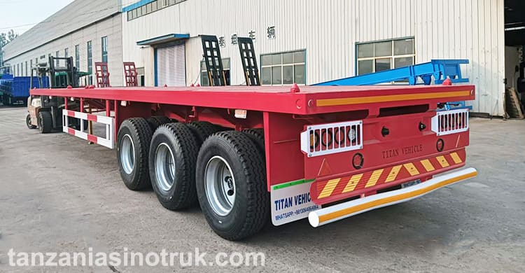 40 Ft Flat Bed Trailers for Sale Near Me in Tanzania