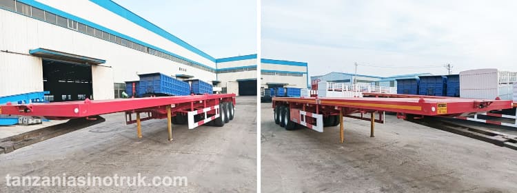 40 Ft Flat Bed Trailers for Sale Near Me in Tanzania