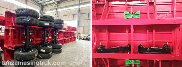 40 Ft Flat Bed Trailers for Sale Near Me in Tanzania