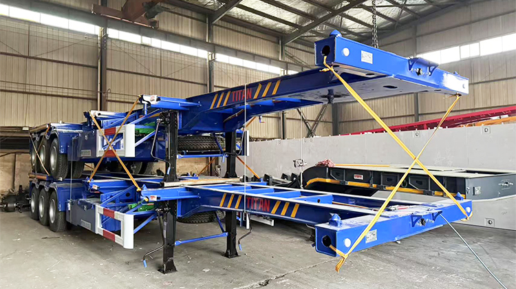 40Ft Skeleton Trailer for Sale in Tanzania
