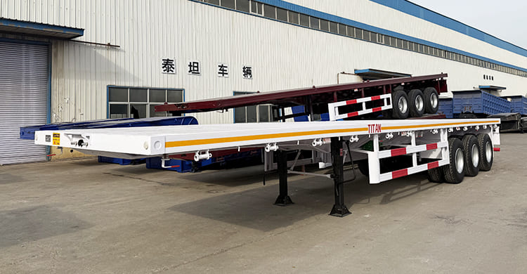 40 Ft Flatbed Trailer for Sale in Tanzania