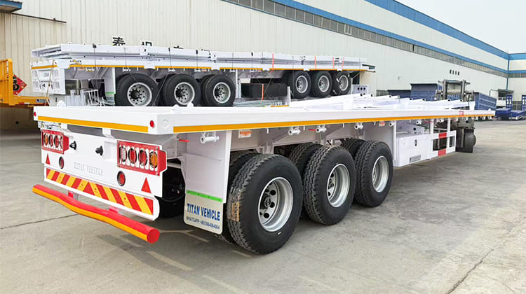 40 Ft Flatbed Trailer for Sale in Tanzania