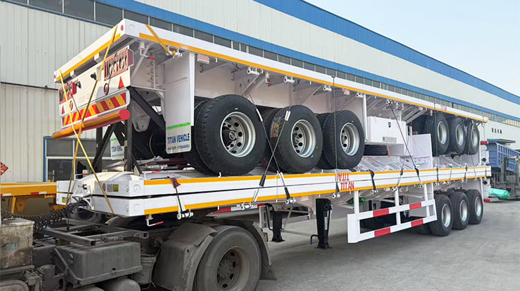 40 Ft Flatbed Trailer for Sale in Tanzania