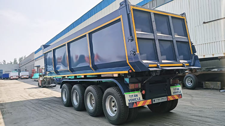 4 Axle Tipper Trailer Manufacturers in Tanzania