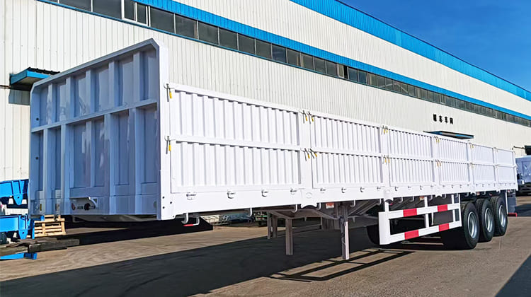 Tri Axle Dropside Trailer for Sale in Tanzania