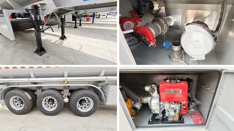 3 Axle Petrol Tanker Trailer for Sale in Dar es Salaam