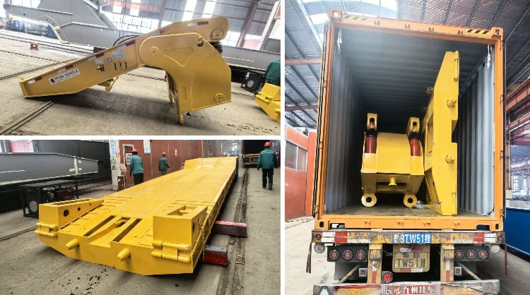 60 Ton Hydraulic Gooseneck Lowboy Trailer for Sale in Tanzania