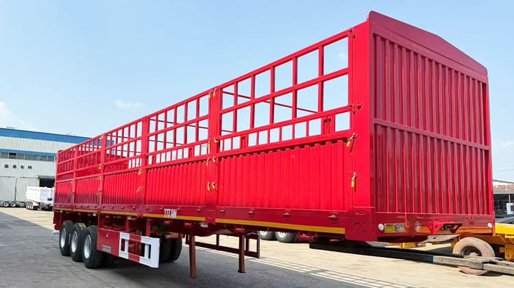 3 Axle Livestock Transport Trailer for Sale in Tanzania