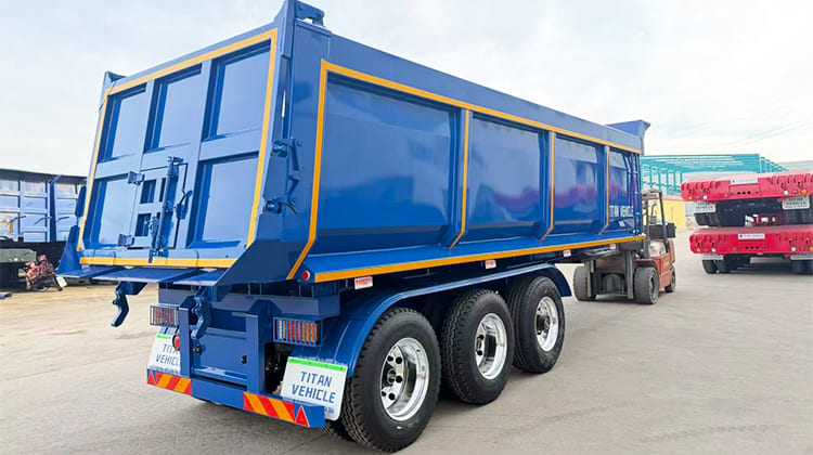 3 Axle Tipper Trailer for Sale in Tanzania