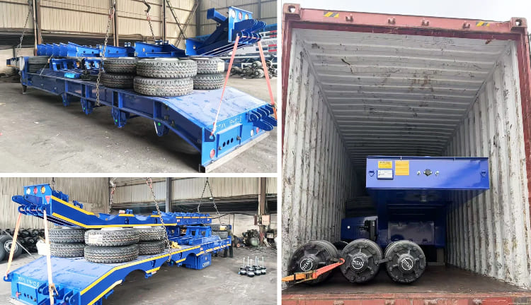 40Ft Low Bed Trailer Price in Tanzania