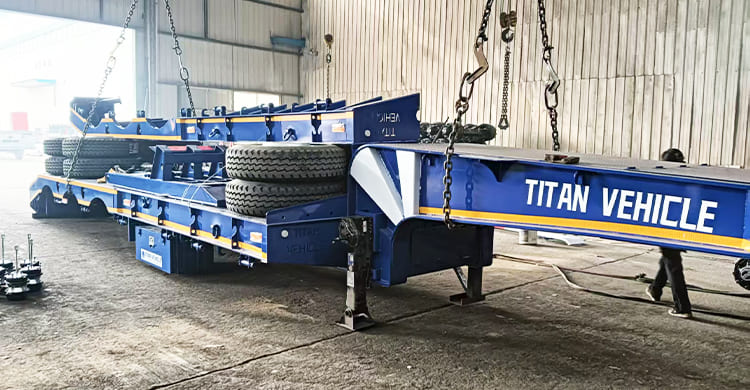 40Ft Low Bed Trailer Price in Tanzania