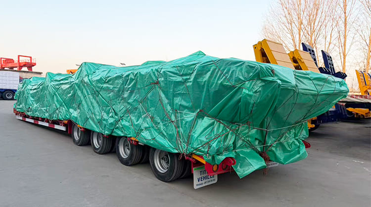 4 Axle Low Loader Trailer for Sale in Tanzania