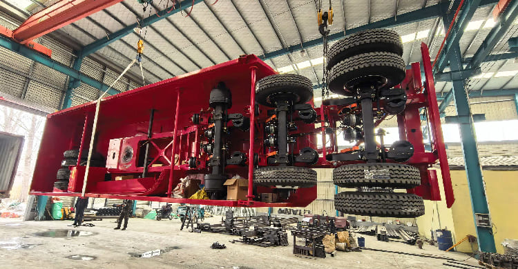 Tri Axle Semi Tipper Trailer for Sale in Tanzania