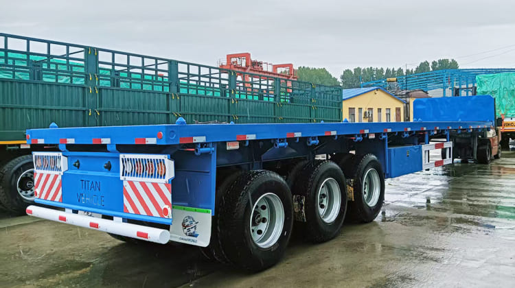 40 Ft Flatbed Semi Trailer Price in Dar es Salaam