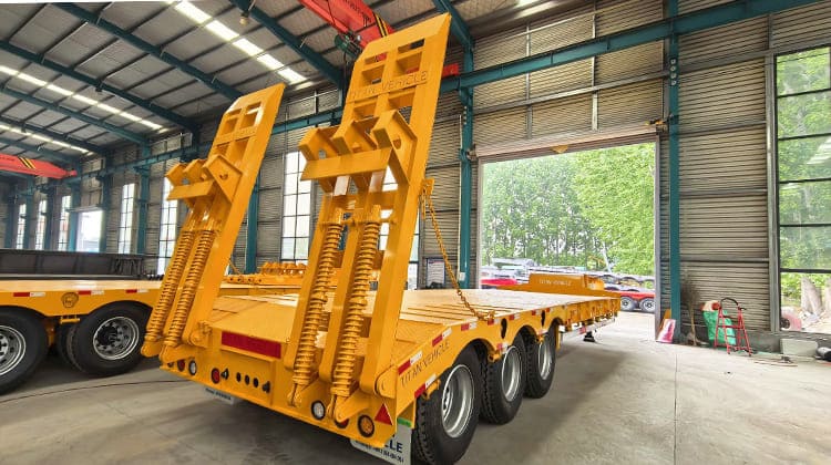 3 Axle Low Loader Trailer for Sale in Tanzania