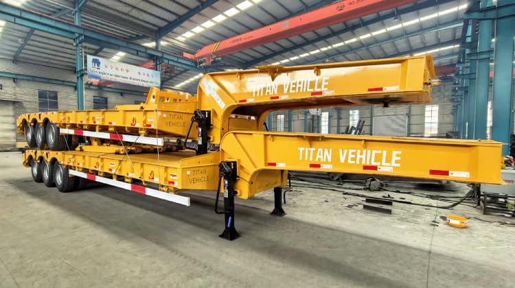 3 Axle Low Loader Trailer for Sale in Tanzania