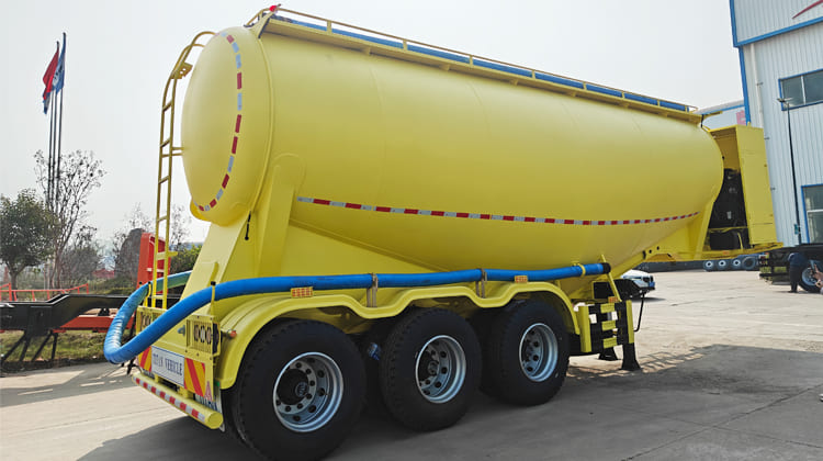 35 CBM Bulk Cement Tank Trailer for Sale in Tanzania