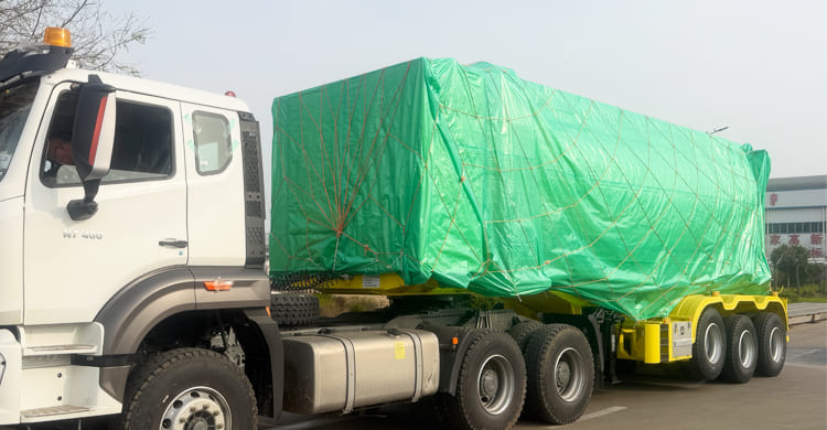 35 CBM Bulk Cement Tank Trailer for Sale in Tanzania