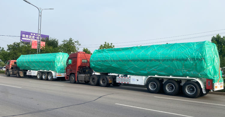 45000L Diesel Fuel Tanker Trailer for Sale in Dar es Salaam