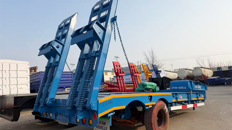 60 Ton Semi Low Loader Trailer for Sale in Tanzania