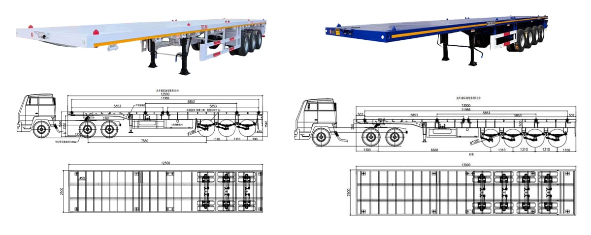 How Much is a Flatbed Trailer Prices for Sale Near Me in Tanzania