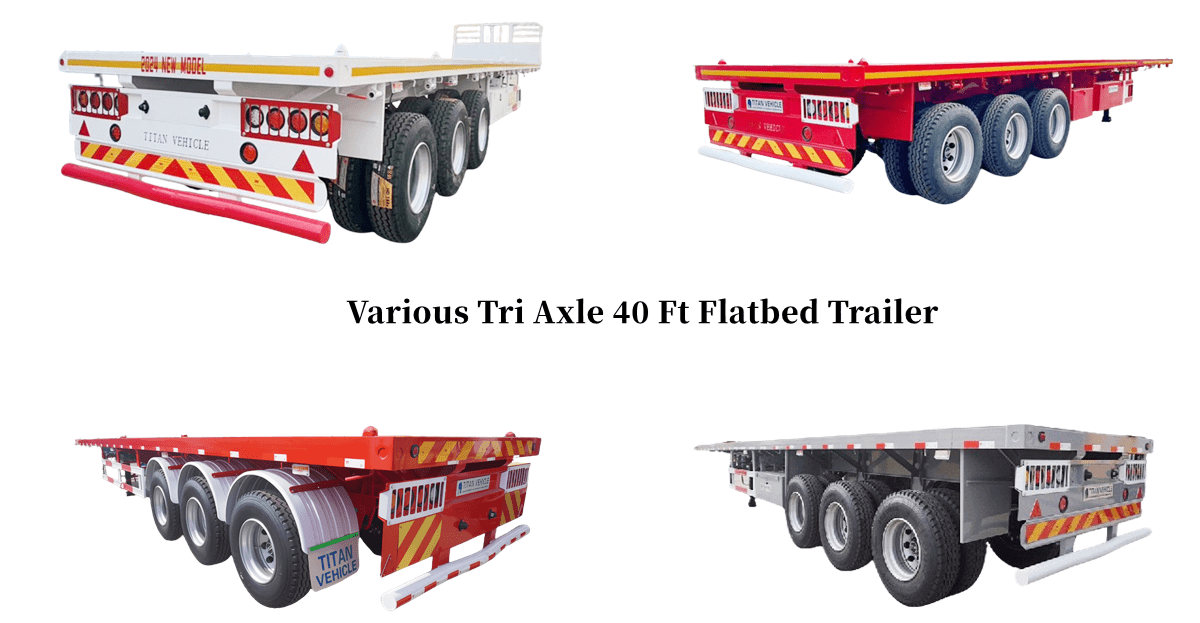 Flatbed Trailers for Sale in Tanzania | Flat Bed Trailer Price in Dar es Salaam