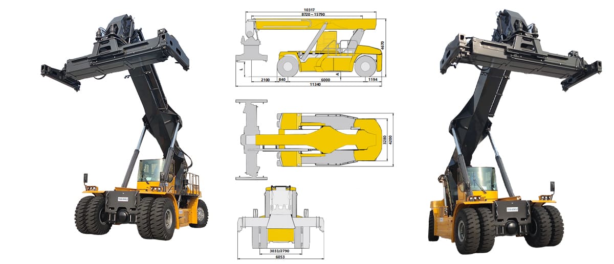 Container Reach Stacker for Sale | Reach Stacker Price in Tanzania