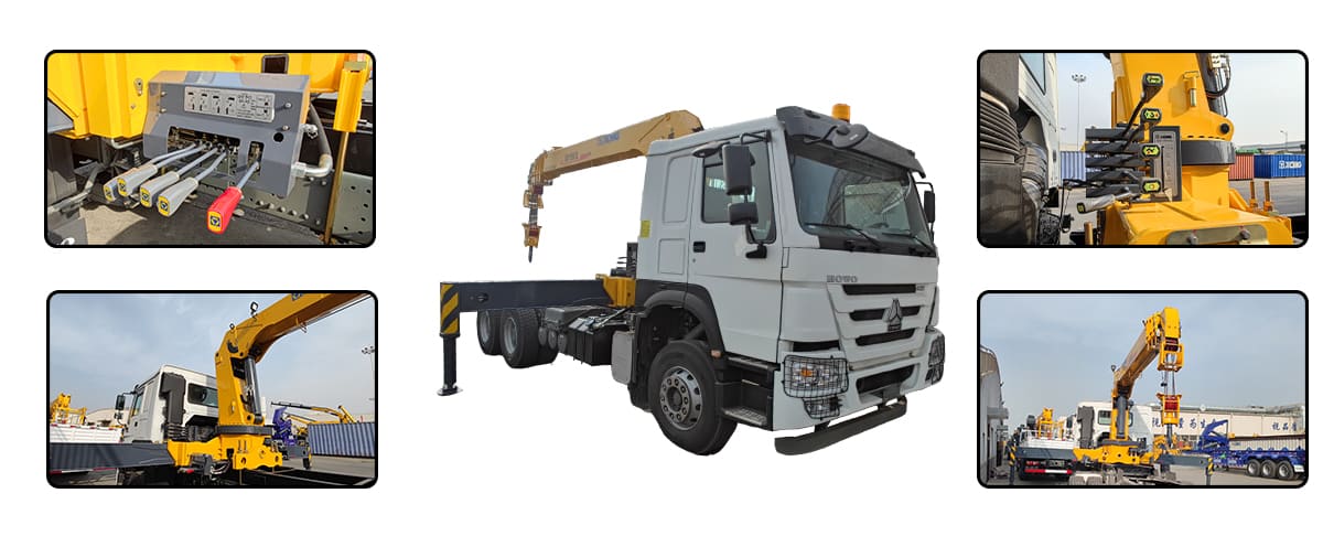 Howo Crane Truck | Howo Boom Truck in Tanzania